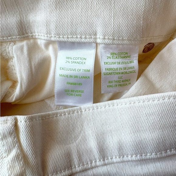 Lilly Pulitzer 29" South Ocean High-Rise Skinny Pant size 4 - Picture 7 of 10